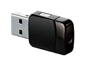 [DWA-171] D-Link Adaptador USB WiFi Inalambrico AC600 - Hasta 433Mbps - MU-MIMO - WPS