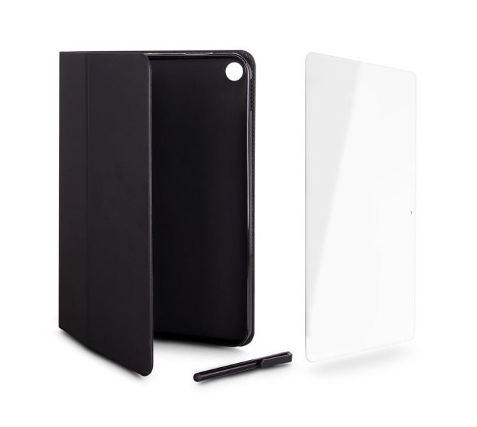 Urban Factory Cyclee Pack Funda, Lapiz y Cristal Templado para Samsung Galaxy Tab A9+ - 11" - Fabric