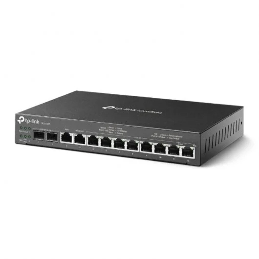 [ER7212PC] TP-Link ER7212PC Router VPN Gigabit Omada 3 en 1 - 8 Puertos LAN RJ45 PoE+ + 2 Puertos SFP + 2 Puert