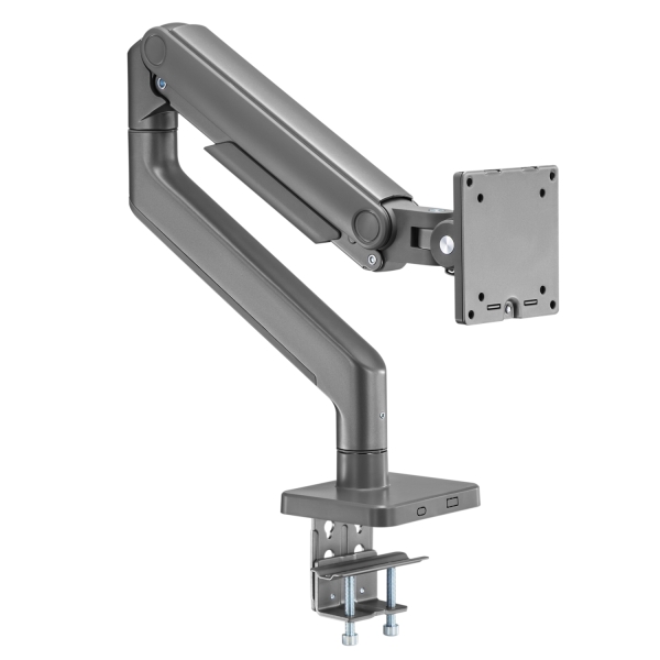 [EW1529] Ewent Soporte de Mesa con Brazo Articulado para Monitor hasta 49" - Giratorio e Inclinable - Gestion
