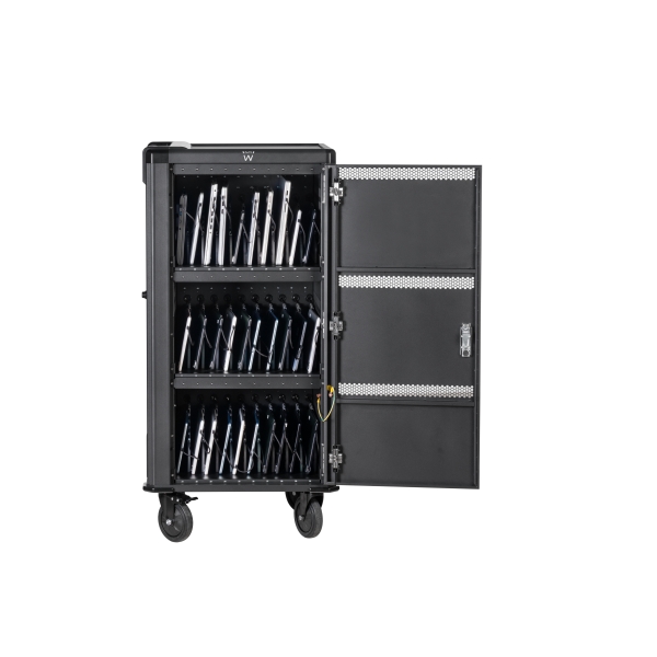 [EW1702] Ewent EW1702 Armario de Carga - 30 Dispositivos - Sistema de Carga Inteligente - USB-C PD 65W -  Col