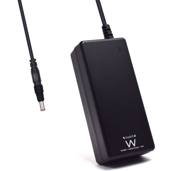 Ewent Cargador Especifico para Portatiles Sony, Fujitsu - 65W de Potencia - Clavija 6x4.3mm - Longit