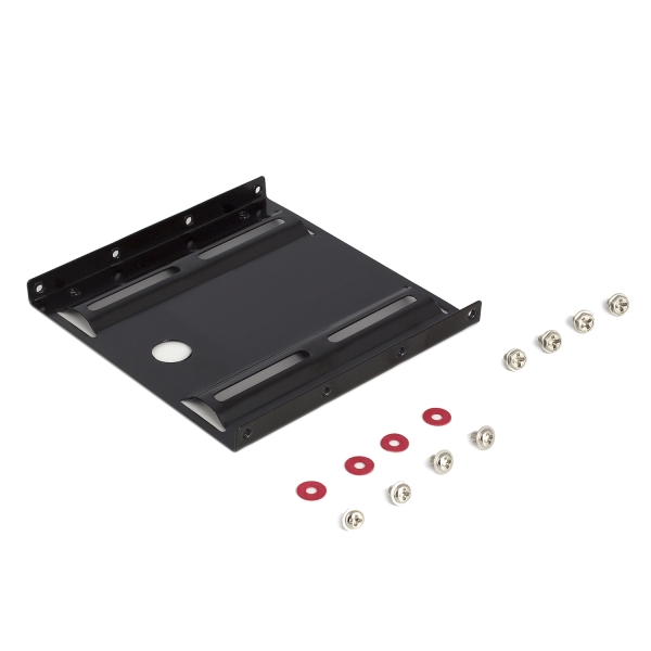 [EW7001] Ewent Adaptador de Montaje para Disco Duro HDD/SSD de 2.5" en Ranura de 3.5" - Aluminio Solido - Inc