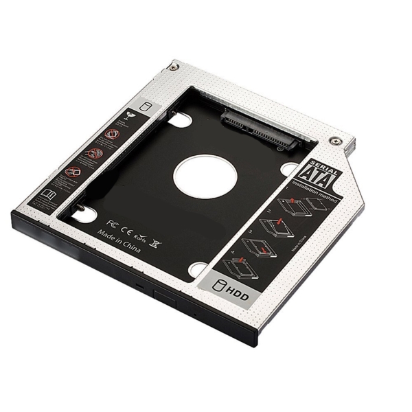 [EW7003] Ewent Adaptador Disco Duro de 7mm para Unidad Optica de 9.5mm en Portatil - Velocidad de Transferenc