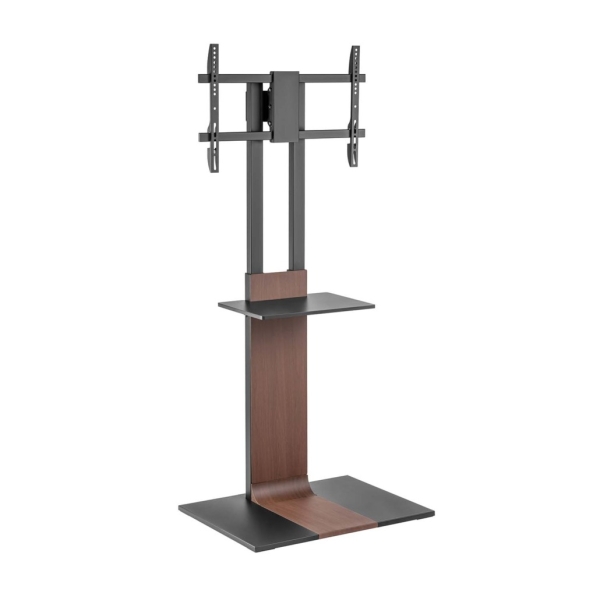 Aisens Soporte de Suelo para TV 37”-86” - Acero Alta Resistencia - Bandeja - Vesa Maximo 600x400mm -