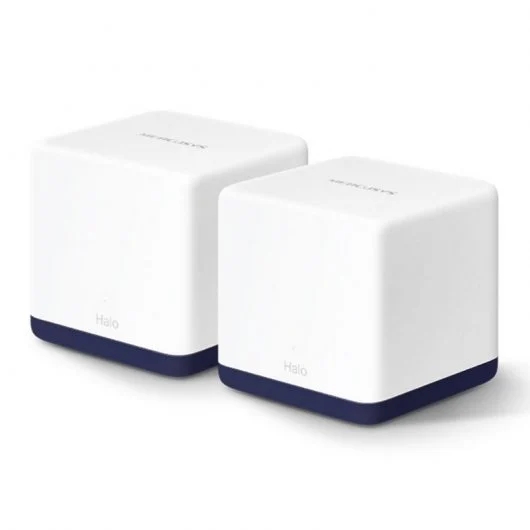 [Halo H50G(2-pack)] Mercusys H50G Sistema Wi-Fi Mesh AC1900 - 2 Unidades Halo - Cobertura hasta 350 m² - Roaming sin Int