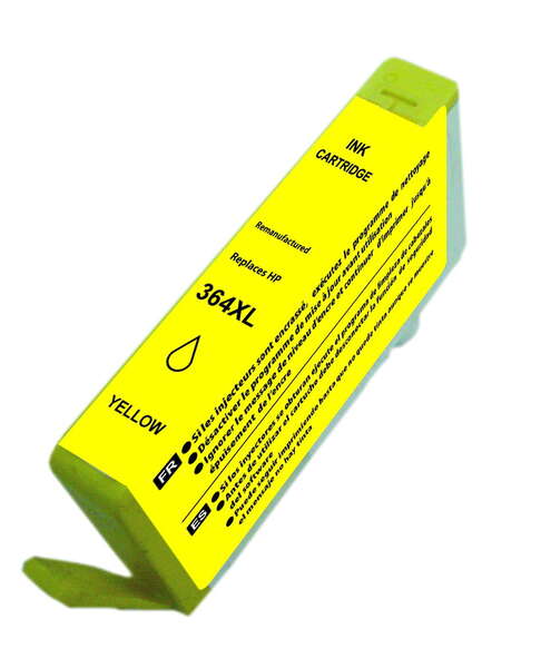 Generico HP 364XL Amarillo Cartucho de Tinta - Reemplaza CB325EE/CB320EE