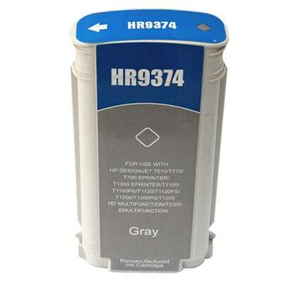 Generico HP 72 Gris Cartucho de Tinta - Reemplaza C9374A