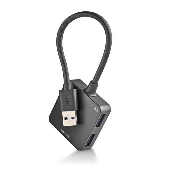 [IHUB3.0TINY] NGS IHUB3.0 Tiny Hub USB 3.0 - 4 Puertos USB 3.0