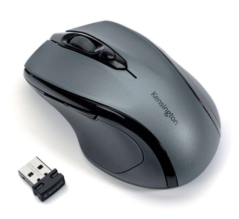 Kensington Pro Fit Raton Inalambrico 2,4GHz 1600dpi - Sensor Optico 1750ppp - 5 Botones - Uso Diestr