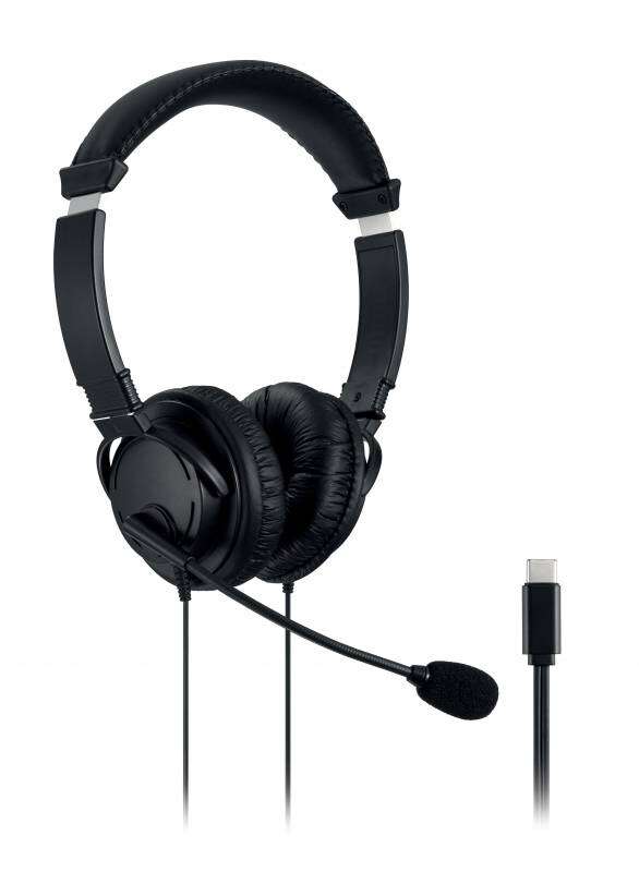 Kensington Hi-Fi USB-C Auriculares con Microfono - Controladores de 40mm - Compatibles con Todos Los