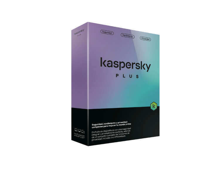 [KL1042S5EFS-MSBES] Kaspersky Plus Antivirus - 5 Dispositivos - Servicio 1 Año