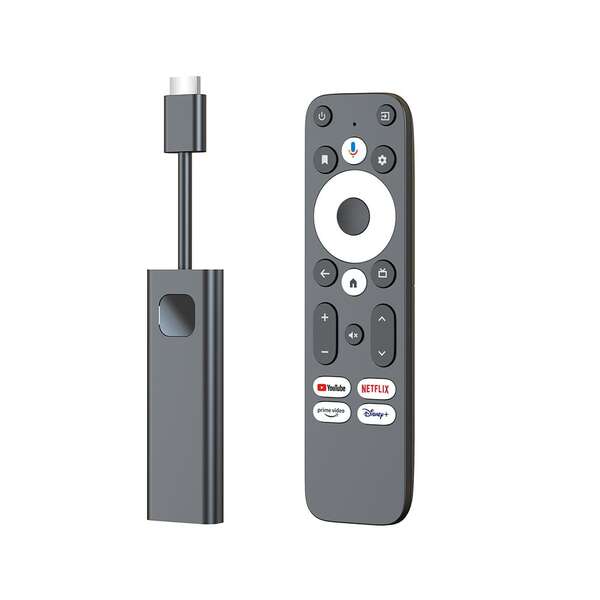 [LEANDTVGC08] Leotec Android TV Dongle GC216 4K - Certificado Google & Netflix - WiFi Dual, Bluetooth, 2GB RAM, Ma
