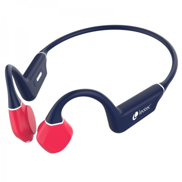 Leotec Kuri Auriculares Deportivos de Conduccion Osea Bluetooth 5.4 - Autonomia hasta 12h - Bateria