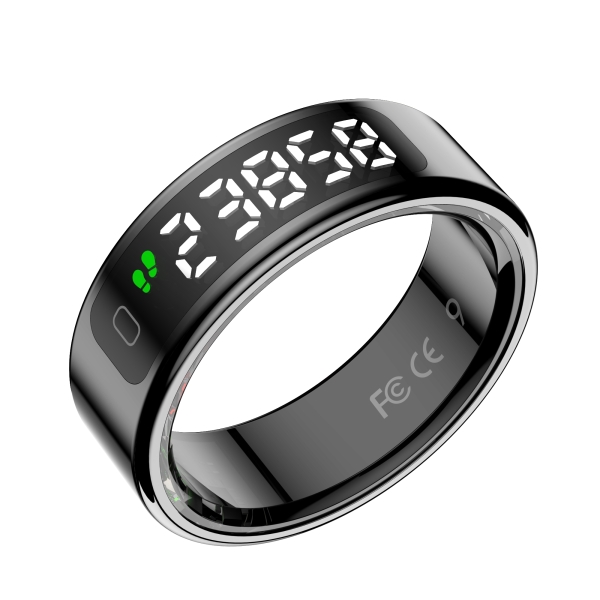 Leotec Anillo Inteligente Kör Mau - Sensor de Rritmo Cardiaco y Acelerometro - Monitor de Sueño - 5A
