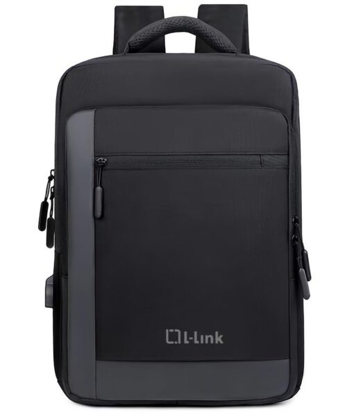 L-Link Mochila para Portatil 15.6" - Bolsillo Exterior - Puerto USB Exterior para Carga - Interior C