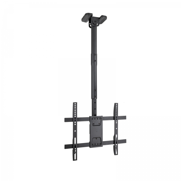 Tooq Soporte de Techo para Pantallas 32-75" - Angulo de Giro 180º - Inclinable - Gestion de Cables -