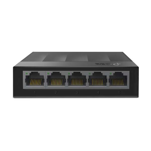 TP-Link Switch de Escritorio - 5 Puertos 10/100/1000Mbps - Tecnologia Verde - Control de Flujo - Plu