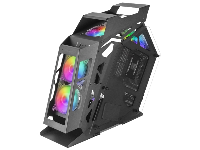 Mars Gaming Controladora Chroma ARGB - Medida en mm: 540x234x500 - Iluminacion Addressable RGB + 39