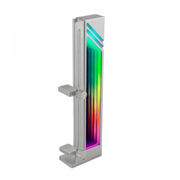 Mars Gaming MCA-GCB Soporte Tarjeta Grafica ARGB - Iluminacion ARGB Infinity Mirror - Base Magnetica