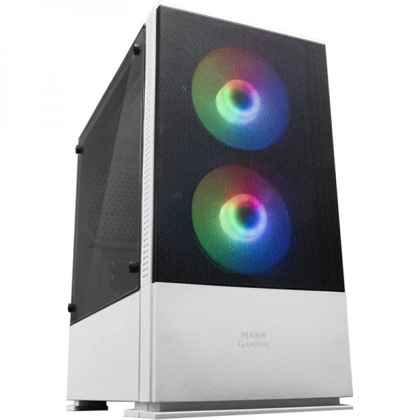 Mars Gaming MCZ Torre Gaming - Ventilacion Avanzada - Iluminacion RGB - Soporte Refrigeracion Liquid