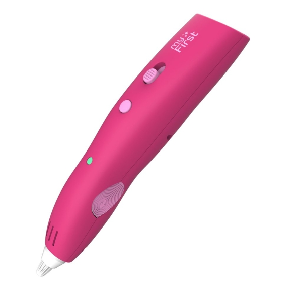 MyFirst 3D Pen Make - Lapiz para Dibujar con Filamentos de Baja Temperatura - Incluye + 25M de Filam