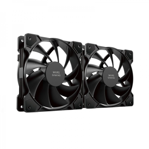 Mars Gaming MF-PWMX2 Ventilador - Ventilacion Superior - Silencio Absoluto - Tecnologia FDB - Juntas