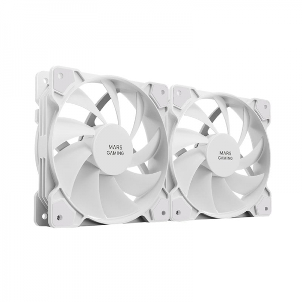 [MFPWMX2W] Mars Gaming MF-PWMX2 Ventilador - Ventilacion Superior - Silencio Absoluto - Libre de Vibraciones -