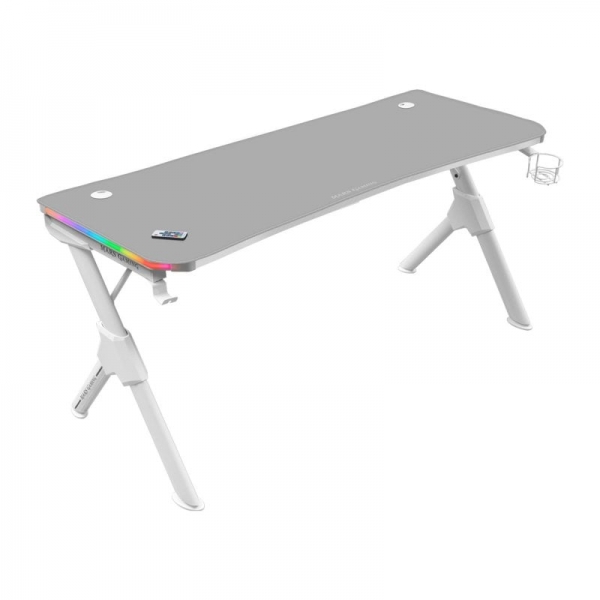 Mars Gaming MGD140RGB Mesa Gaming - Iluminacion 3D ARGB - Espacio Extragrande - Estructura de Acero