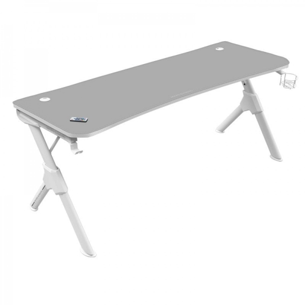 Mars Gaming MGDXL Mesa Gaming - Espacio para 3 Monitores - Estructura de Acero en Y - Soporta 100 kg