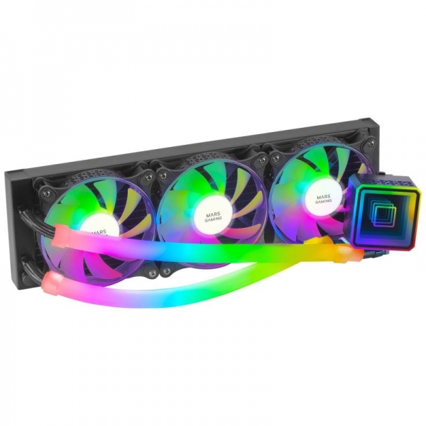 Mars Gaming ML-ULTRA360 Refrigeracion Liquida - 650W TDP - Tecnologia OPTI-CHAMBER 3rd Gen - Ilumina