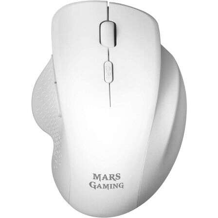 Mars Gaming MMWERGO Raton Inalambrico USB 3200dpi - Diseño Ergonomico - Switches Mecanicos Kailh - U
