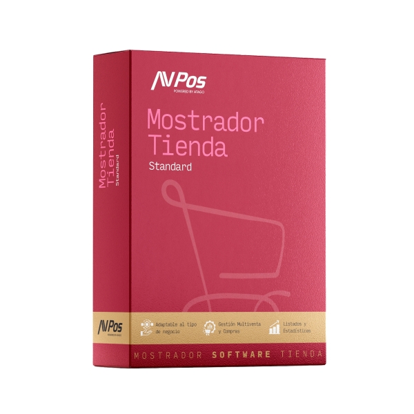 [MOSTR-STD-ATA] AVPos Licencia Mostrador/Tienda Version Standard - Licencia Electronica