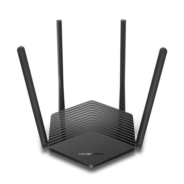 [MR60X] Mercusys MR60X Router Inalambrico WiFi 6 Doble Banda - 3 Puertos 10/100/1000Mbps - 4 Antenas 5dBi