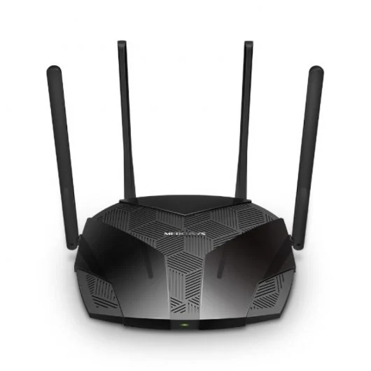 [MR80X] Mercusys Router WiFi 6 Doble Banda AX3000 - 4 Puertos 10/100/1000Mbps - 4 Antenas 5dBi - OFDMA, MU-M