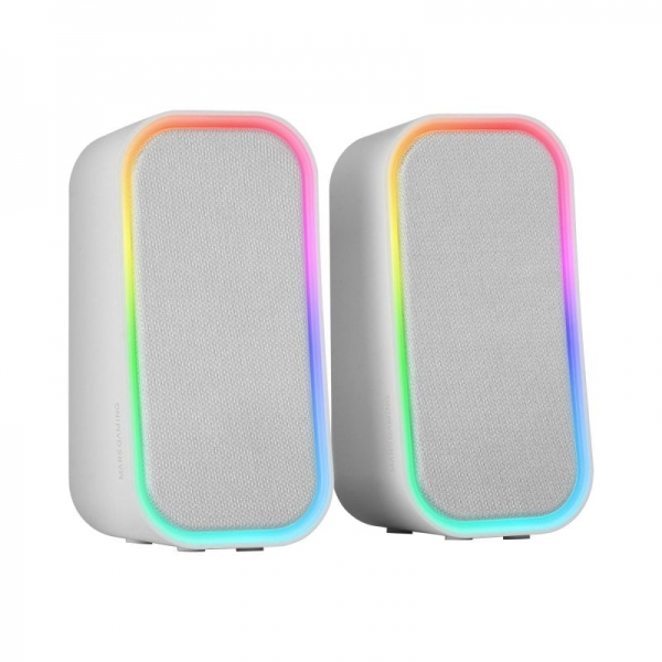 Mars Gaming MS-OM Altavoces - Sonido 20W - Chipset DSP - Iluminacion RGB - Bluetooth 5.3 - AUX-IN -