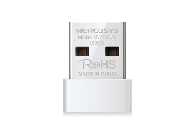 [MW150US] Mercusys Adaptador USB Nano Inalambrico N150 - USB 2.0 - Hasta 150Mbps