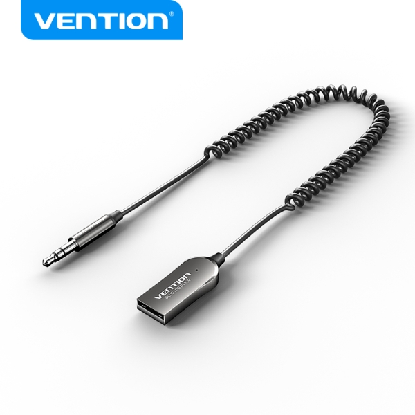 Vention USB Coche Bluetooth 5.4 Audio Receiver - Llamadas Manos Libres - Audio Hi-Fi - Emparejamient