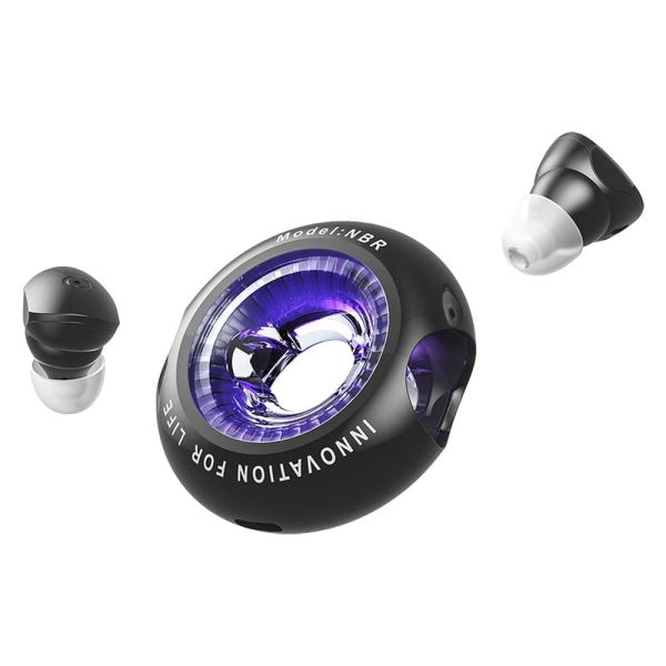 Vention Tiny T17 Auriculares Bluetooth 5.3 con Estuche de Carga - True Wireless - 6h Autonomia - LED