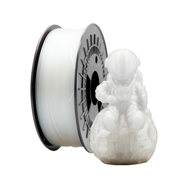[PETG-Transparent] Filamento 3D PETG - Diametro 1.75mm - Bobina 1kg - Color Transparente