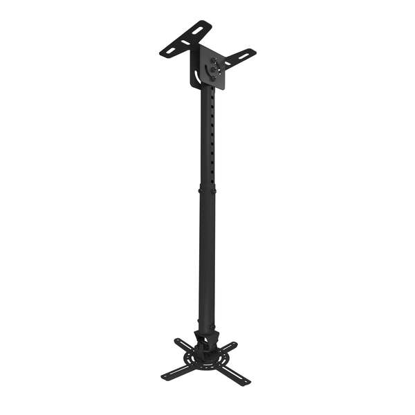 Tooq Soporte de Techo para Proyector - Inclinable y Giratorio - Apto para Techos Inclinados - Peso M