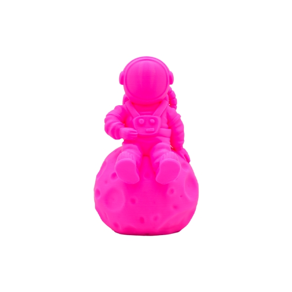 [PLA-Fluor Pink] Filamento 3D PLA - Diametro 1.75mm - Bobina 1kg - Color Rosa Fluorescente