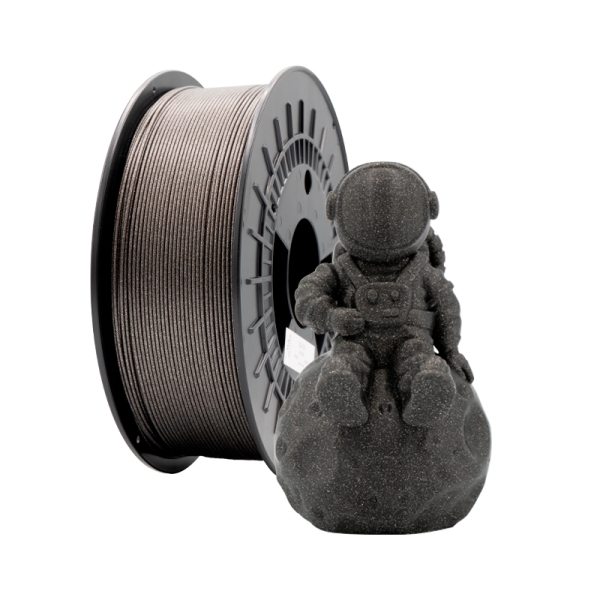 [PLA-GLITTER-Black] Filamento 3D PLA GLITTER - Diametro 1.75mm - Bobina 1kg - Color Negro