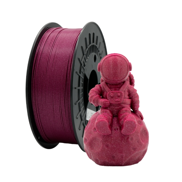 [PLA-GLITTER-Violet] Filamento 3D PLA GLITTER - Diametro 1.75mm - Bobina 1kg - Color Violeta