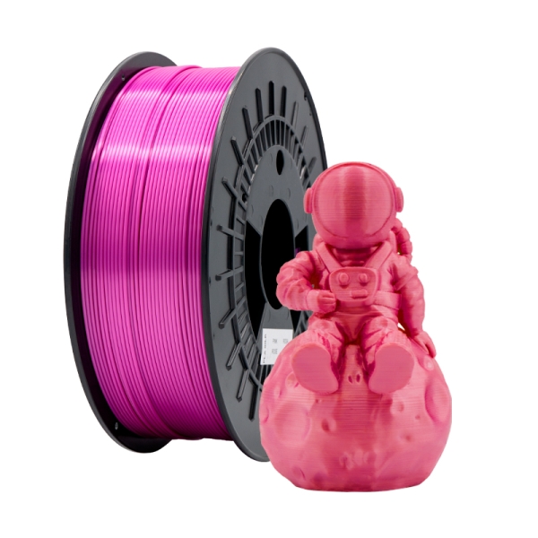 [PLA-SILK-Pink] Filamento 3D PLA SILK - Diametro 1.75mm - Bobina 1kg - Color Rosa