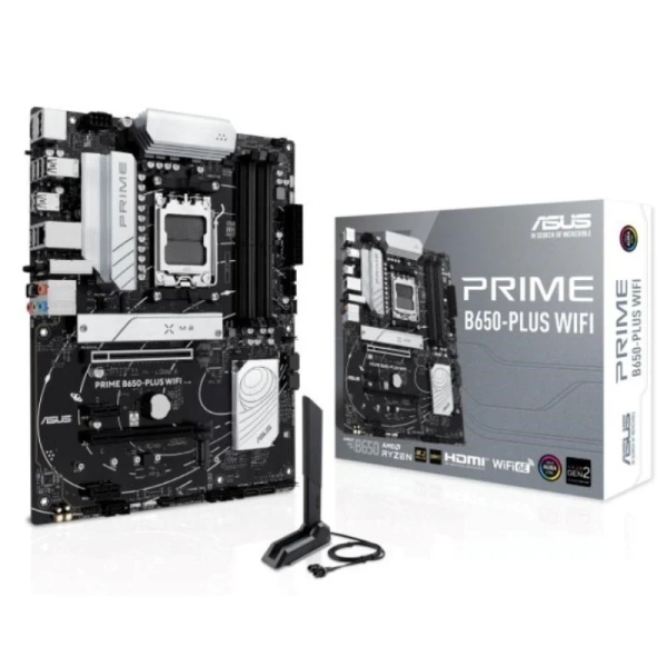 Asus Prime B650-PLUS WiFi Placa Base AMD5 4x DDR5 - WiFi, Bluetooth, HDMI, M.2, PCIe 4.0, 4x Sata II