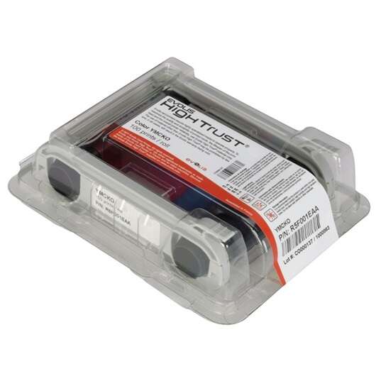 [R5F002EAA] Evolis YMCKO Cartucho de Cinta Original - 200 Impresiones - R5F002EAA