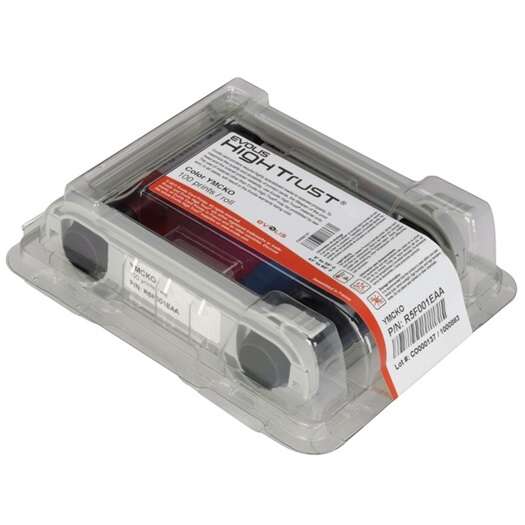 [R5H004NAA] Evolis YMCKO Cartucho de Cinta Original - 200 Impresiones - R5H004NAA