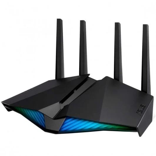 Asus RT-AX82U V2 Router Gaming AX5400 WiFi 6 Dual Band - Velocidad hasta 5400Mbps - 4 Puertos RJ45 L