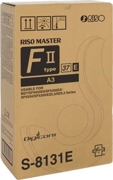 [S8131E] Riso S8131E Rollo de Transferencia Termica Original Maestro A3, Z-Tipo 37, PU=2
